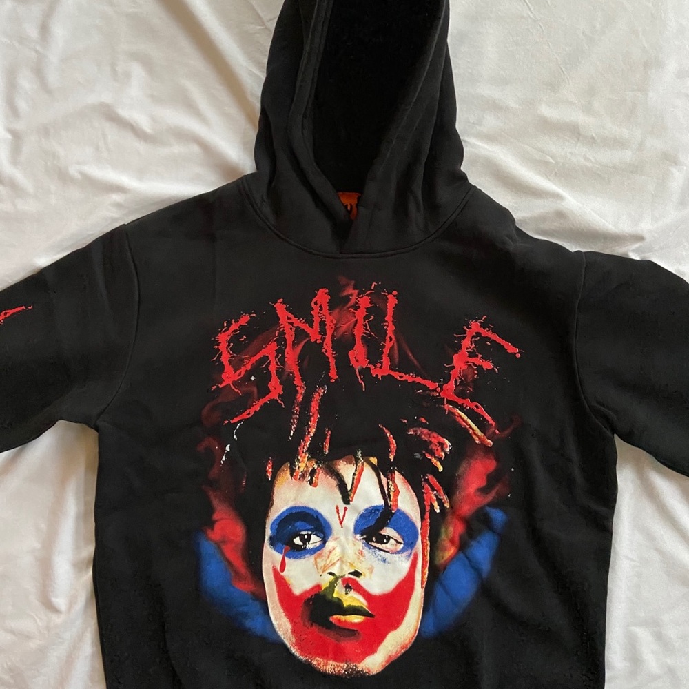 Juice Wrld XO Vlone Joker Hoodie - Picture 3 of 16
